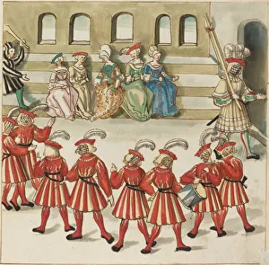 Maskerade um 1515 von unbekanntem Künstler