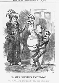 Joseph Swain Engraving Drucke: Master Ritchies Easter-Egg, 1888. Artist: Joseph Swain