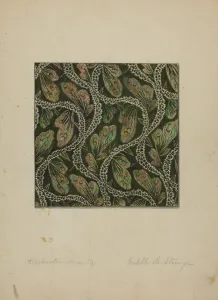 Material verwendet im Kleidungskostüm um 1938 von Isabella deStrange