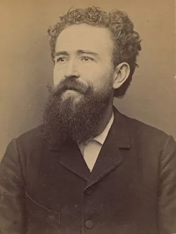 Alphonse Bertillon Drucke: Matha. 1880s-90s. Creator: Alphonse Bertillon