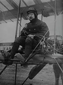 Black And White Aviation History Drucke: Mathieu, between c1910 and c1915. Creator: Bain News Service