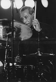 Brian Foskett Photographer Drucke: Max Roach, Queen Elizabeth Hall, London, 1996. Creator: Brian Foskett