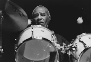 Brian Foskett Photographer Drucke: Max Roach, Queen Elizabeth Hall, London, 1996. Creator: Brian Foskett