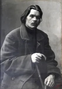 Maxim Gorki, russischer Autor 1890-1926