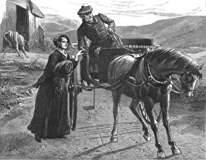 Der Bürgermeister von Casterbridge, von Thomas Hardy. Sie ist mit Herrn Henchard weitergegangen, sagen Sie, 1886. Schöpfer: Robert Barnes