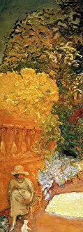 Drucke von Mittelmeer. Triptychon (linke Tafel), 1911 Pierre Bonnard Drucke: Mittelmeer. Triptychon (linke Tafel), 1911. Künstler: Pierre Bonnard