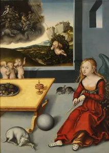 Allegory Fine Art Drucke: The Melancholy, 1532