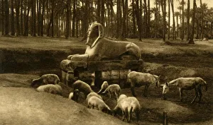 Memphis - Die weiße Sphinx aus Alabastin, 1918-1939. Ersteller unbekannt