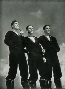 Royal Navy Sailors Drucke: Men of the Royal Navy, c1943. Creator: Unknown