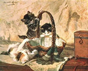 Eine fröhliche Feier, 1892, (c1902). Schöpfer unbekannt