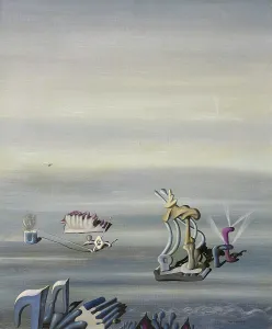 Drucke von Wunder der Meere (1936. Privatsammlung) Kunstwerke Des Surrealismus Drucke: Wunder der Meere (Merveilles des mers), 1936. Schöpfer: Tanguy, Yves (1900-1955)