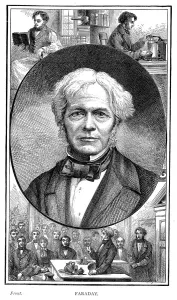 British Physicist Drucke: Michael Faraday, British physicist and chemist, 1881