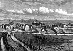 Middlesbrough History Drucke: Middlesbrough in 1832, (1881). Creator: Unknown