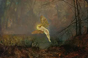 Drucke von Mitternachtsfest oder Iris, 1876. Privatsammlung John Atkinson Drucke: Mitternachtsfest oder Iris, 1876. Künstler: Grimshaw, John Atkinson (1836-1893)