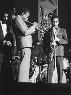 Drucke von Miles Davis Quintett im Hammersmith Odeon in London 1967 Hammersmith Drucke: Miles Davis Quintet - Hammersmith Odeon in London im Jahr 1967. Erfinder: Brian Foskett