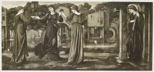 Pre Raphaelite Art Style Drucke: The Mill, c1880s, (1900). Creator: Unknown