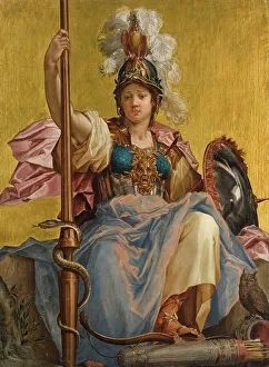Female Warrior Art Drucke: Minerva. Creator: Johan Sylvius
