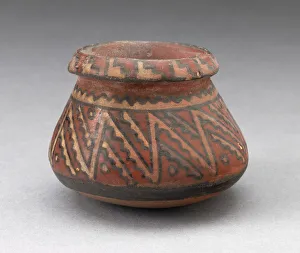 Kleiner Leuchter mit ähnlichsehenden geometrischen Mustern wie Stoff, um ca. 1450 bis 1532 von unbekanntem Künstler.