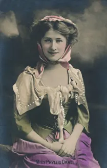 British Singer Actress Drucke: Miss Phyllis Dare, c1930. Creator: Unknown