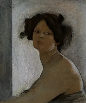 State Tretyakov Gallery Collection Drucke: The Model, 1904