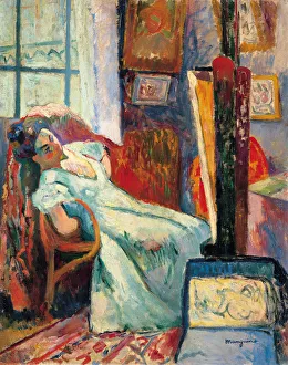 Modell Ruhestand 1905 Künstler : Manguin, Henri Charles (1874 - 1949)