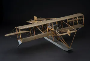 National Air And Space Museum Collection Drucke: Model, Static, Curtiss Hydroaeroplane, 1938. Creators: Paul R