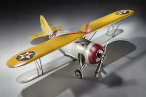Modell, Statik, Grumman F3F-1, ca. 1935. Ersteller: Unbekannt