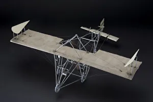 National Air And Space Museum Artifacts Drucke: Model, Static, Walden III, ca. 1910. Creator: Henry Walden