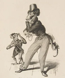 Bilder Datiert 29. September 2020: Monniko Dandi aus Monki-Ana oder Männer im Minutum vom Juli 1828. Juli 1828