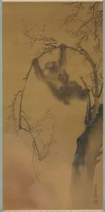 Affen im Kirschbaum, 1615-1868. Schöpfer: Mori Sosen (Japanisch, 1747-1821)