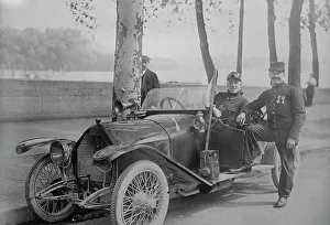 World War One Aviation History Drucke: Monternier & Pegoud, between c1914 and c1915