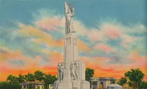 Denkmal zum Banner, Baranquilla, ca 1940er Jahre