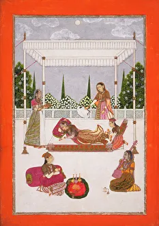 Southeast Asian Artwork Drucke: Moonlight Serenade (image 1 of 2), between 1750 and 1775. Creator: Unknown