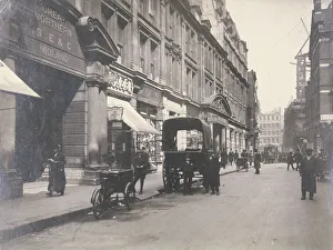 Vintage Railway Stations UK Drucke: Moorfields, London, c1921