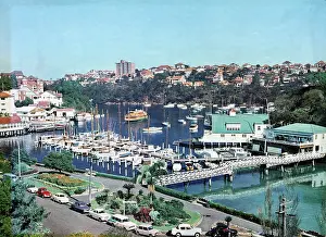 Vintage Boat Photography Drucke: Mosman Bay, 1966. Creator: Unknown