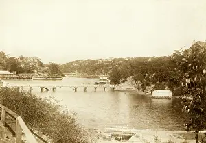 Australian Historical Landmarks Drucke: Mosman Bay, c1910. Creator: Unknown