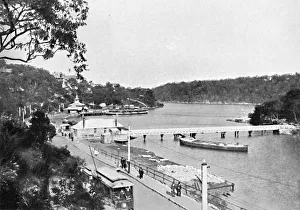 Sydney Harbour Drucke: Mosmans Bay, c1900. Creator: Unknown