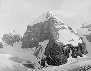 Banff National Park Scenery Drucke: Mount Lefroy & the Mitre, Alberta