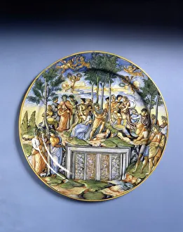 Birmingham Museum Art Gallery Drucke: Mount Parnassus, 1600. Creator: Unknown
