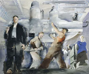 Soviet Art Drucke: The Mounting of a workshop, 1932