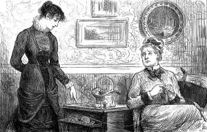 Joseph Swain Engraving Drucke: '...Mrs. Goodhart...says with a sigh
