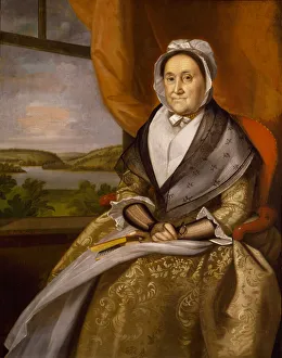 Frau Joseph Wright, 1792. Ersteller: Ralph Earl