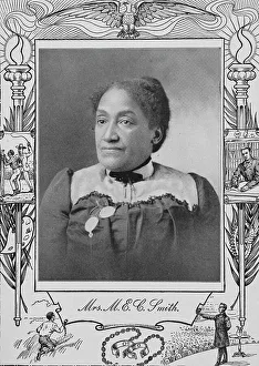 Black History Images Drucke: Mrs. M. E. C. Smith [recto], 1902. Creator: Unknown