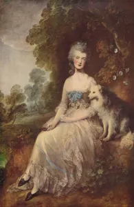 Thomas Gainsborough Paintings Drucke: Mrs. Robinson (Perdita), 1781, (c1915). Artist: Thomas Gainsborough