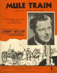 World War Two Entertainment Drucke: Mule Train, 1947. Creator: Unknown