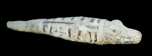 Louvre Museum Collection Drucke: Mummy of a crocodile
