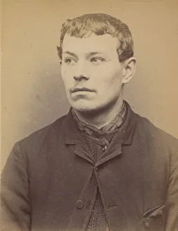 French Anarchist History Drucke: Mursch. Eugene. 24 ans a Schlestatt (Bas-Rhin). Ciseleur. Anarchiste. 18 / 3 / 94