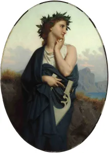 Die Muse (Philomela), 1861. Schöpfer: Bouguereau, William Adolph von (1825 - 1905)