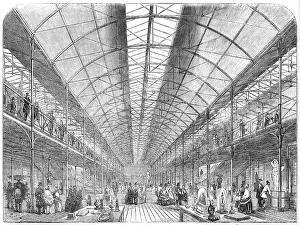 Museum of Science and Art, in Course of Construction, on the Kensington-Gore Estate, 1856. Schöpfer: Unbekannt