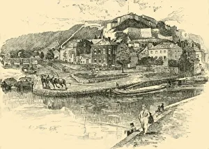 Edmund Ollier Artwork Drucke: Namur, 1890. Creator: Unknown